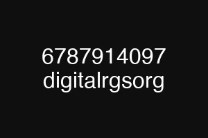 6787914097 digitalrgsorg